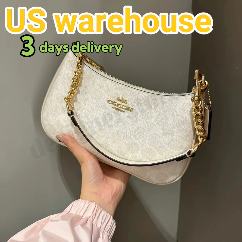 10A coacher designer luxury bag city tote bag teri shoulder bag for women Fashion Leather Chain Shoulder Bags top quality leather bag extended chain brown bag