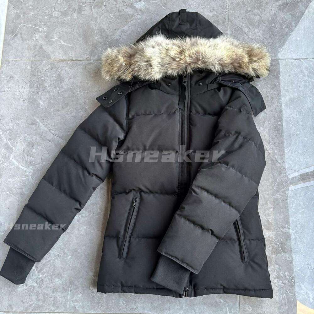 Down Jacket Designer Womens Puffer Jacket Winter Parka Coat Real Wolf Fur Jackets Womens Outdoor Wyndham Windbreaker Removable Hooded Jacket Doudoune