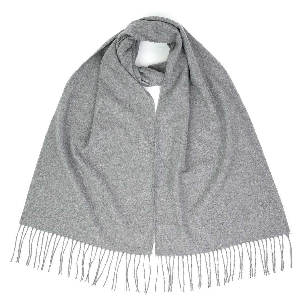 Luxury Cashmere solid color scarf for men Y251115