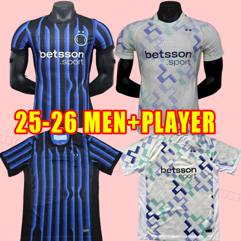 Fans Player Version Inter LUKAKU Milans soccer jerseys 25 26 VIDAL LAUTARO ERIKSEN DZEKO CORREA UNIFORMS football shirts 2025 2026 men
