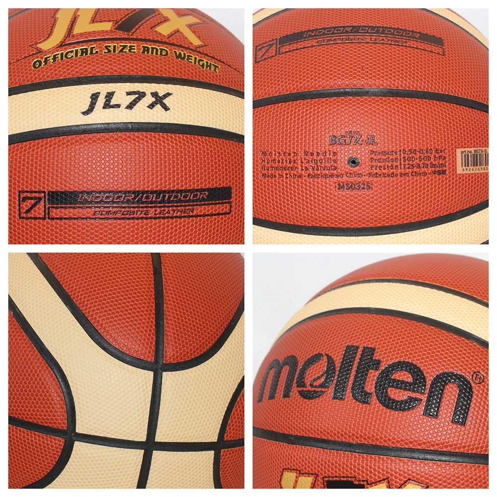 Molten New Basketball Ball Official Size 7/6/5 PU Leather for Outdoor Indoor Match Training Men Women Leagues BaloncestoW251115