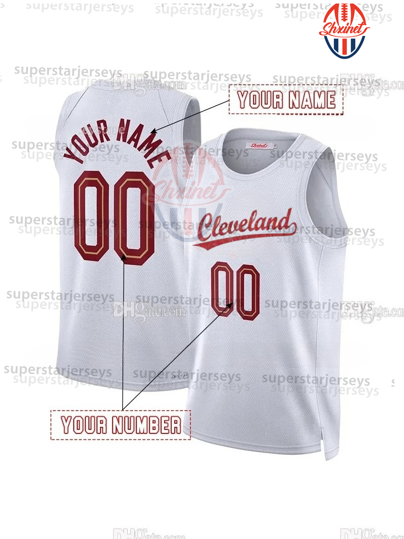 Personalized Custom Basketball Jerseys Darius GarlandMitchell Mobley Lonzo Ball Kids Adult S-XXXL