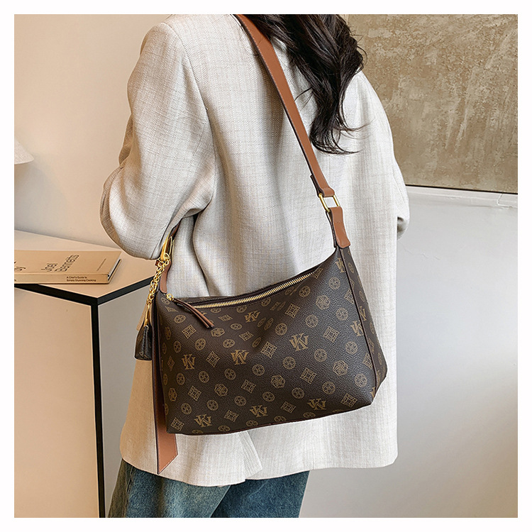 Lacel Urwebin Cross Body Spring Summer New Trendy Fashion Single Shoulder Versatile Bags Wide Strap Crossbody Printed Women's Phone Bag