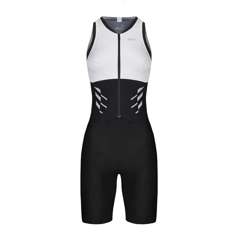 Roka Women Cycg Skinsuit Sleeveless Running Clothes Roupa Ciclismo Triathlon Swimskin Custom Bicycle Team Sport Speed Trisuit
