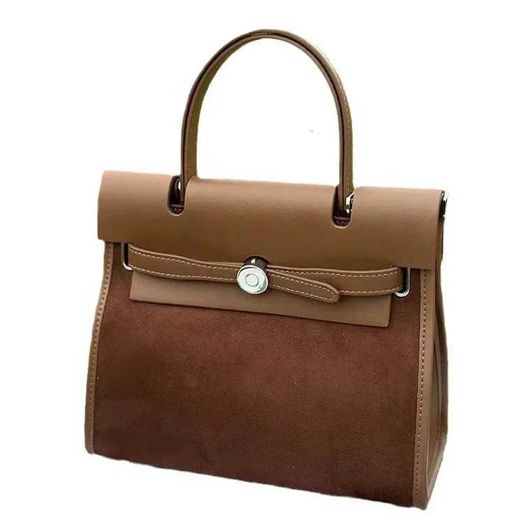 2024 Spring Summer New Canva Maillard Handbag High-end Feel Single Shoulder Slant Crossbody Bag Commute Womens BagW251115