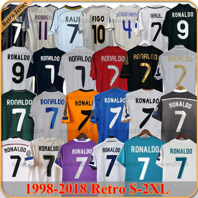 Real Ronaldo Retro MAdriDs soccer jersey BALE SERGIO RAMOSsclassic 2014 17 18 BENZEMA MARCELO ISCO NACHO CARVAL ASENSIO KROOS home away 3rd football shir