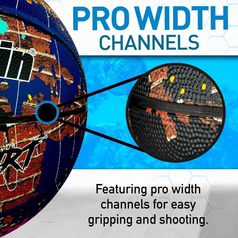 HARD COURT Official Basketball Indoor Outdoor Multi-Surface Durable Rubber 295in with Air Pump Advanced Grip Long LastingW251115