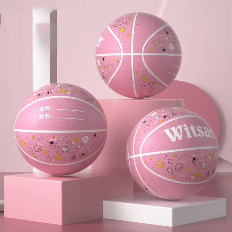 Macaron Color Size 5 Basketball Ideal for Kindergarten Elementary School Team Sports Basketball Practice Recreational PlayW251115