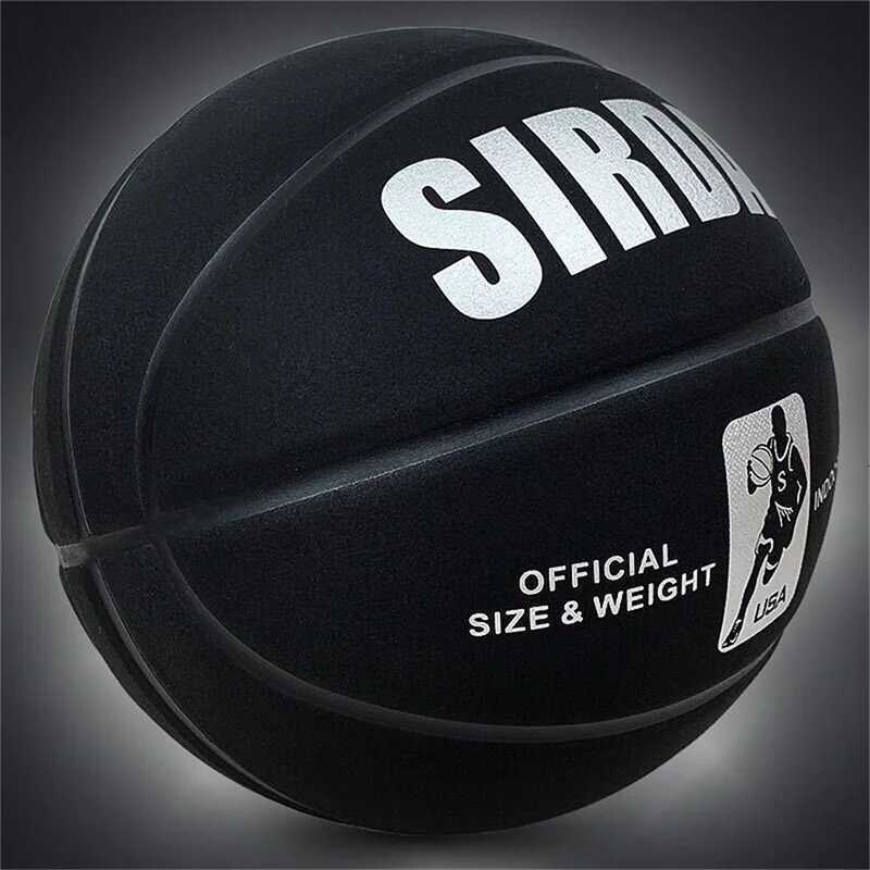 Soft Microfiber Basketball Size 7 Wear-Resistant Anti-Slip Anti-Friction Outdoor Indoor Professional BasketballW251115