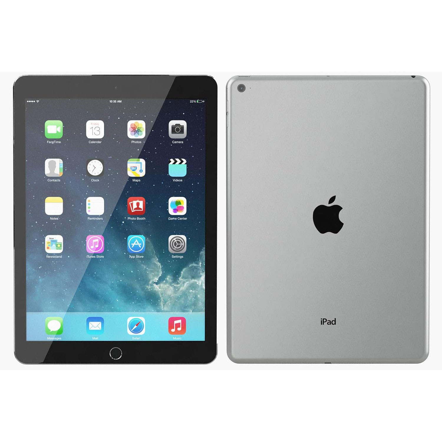Apple iPad Air 2, 16 GB, Space Gray (Used 90% New)
