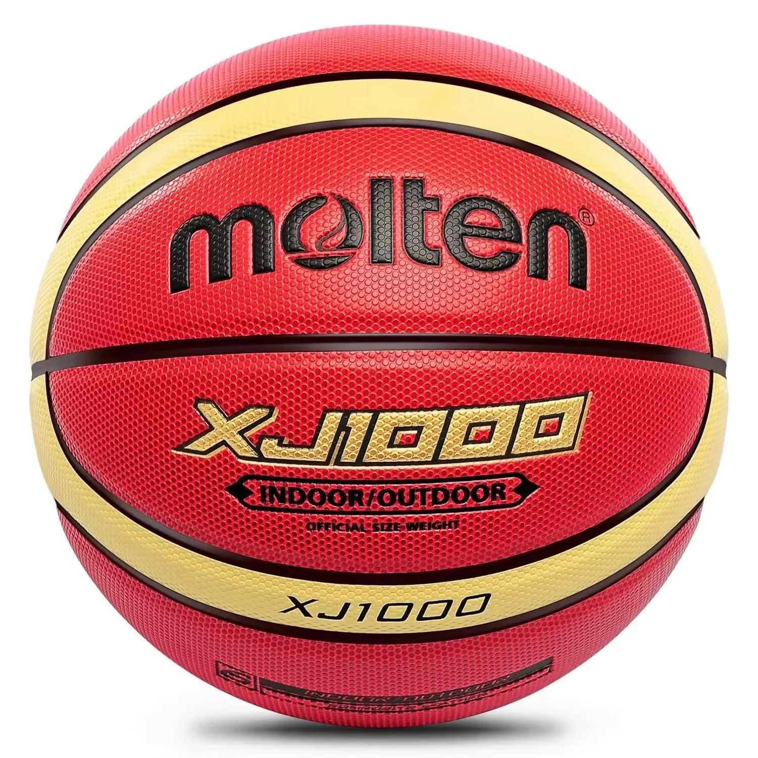Molten Basketball XJ1000 Size 6 7 Indoor/Outdoor Training Wear-Resistant PU Leather BasketballW251115