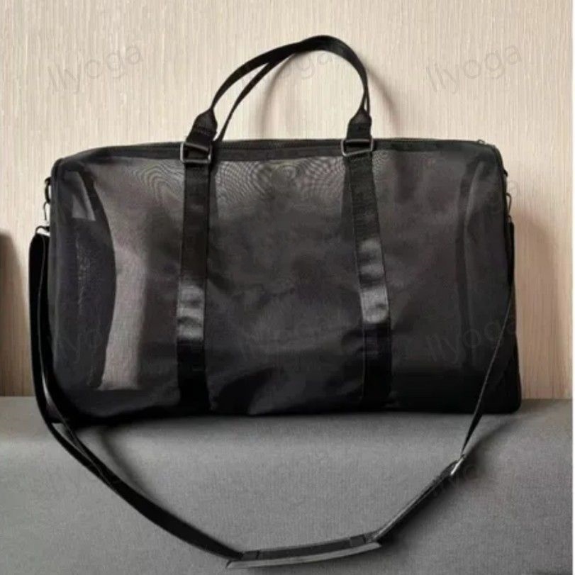 Summer handbag Yoga Mesh Fabric Fitness Bag Sport Women Bag Outdoor Fitness Portable Bags Travel Diagonal Span Package Bags