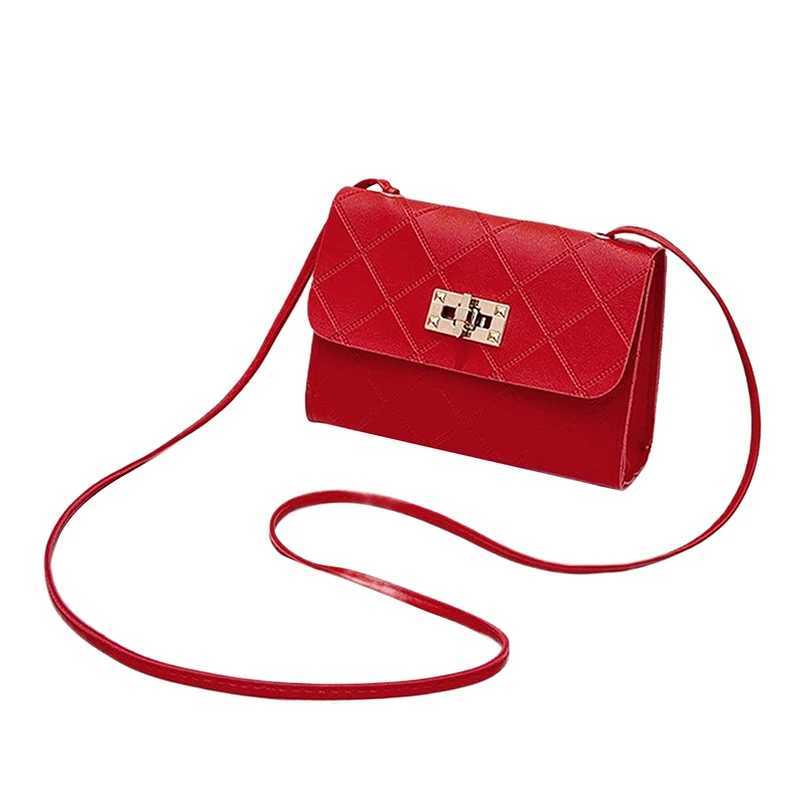 New Fashion Check Women Shoulder Bags Small Square Bag Trend Luxury Brand Handbags Tote BagsTextured BagsW251115