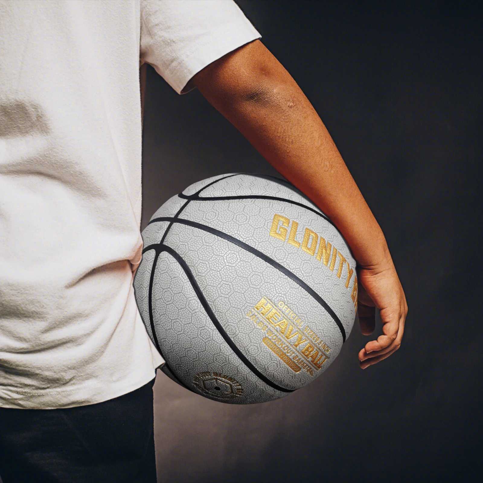 3/22LBS Weighted Heavy Training Basketball 295/285-Size7/6 Composite Aggravate Ball For Improving Passing And Dribbling SkillW251115