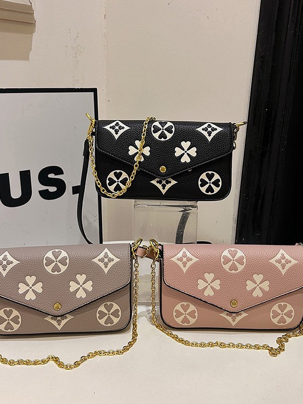 2025 Summer New Vintage Premium Print Crossbody Bag Women Stylish Versatile Casual Shoulder Bag