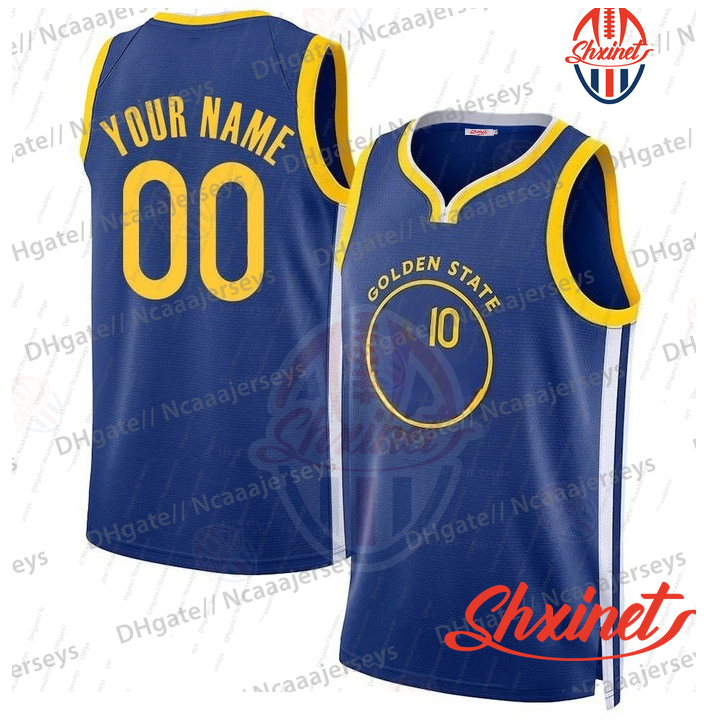 Custom 30 Curry 2025-26 City Basketball Jersey Butler III Kevon Looney Green Kuminga S-XXXL