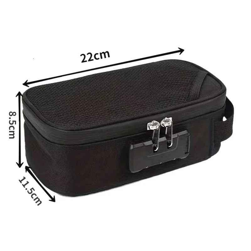 Smell Proof Bag Large-capacity With Lock Activated Carbon Deodorant Bag Portable Pipe Bag Convenient 251115