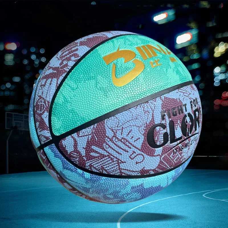 Size 5 Basketball Wear-Resistant PU Material Children Youth Match Training Basketalls Outdoor Indoor Beginner Training BallsW251115