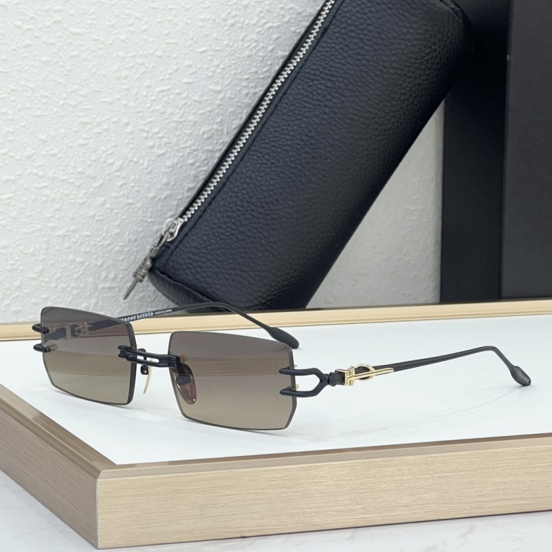 Top Quality Designer Sunglasses for Men women Rimless Shades Luxury Brand Ladies Metal Frame UV400 Fashion Travel Cycling sunglasses With box LORDIE SIZE 52-19-150