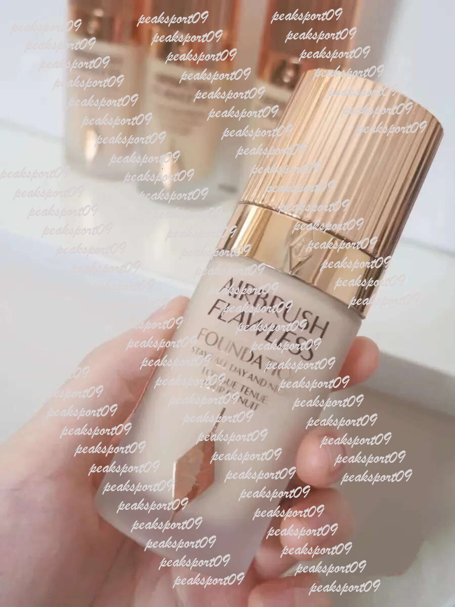 Airbrush Flawless 30ML #1 #2 Neutral Cool/Froid Matte 4 colors Moisturized Liquid Foundation Face Skin Base Makeup