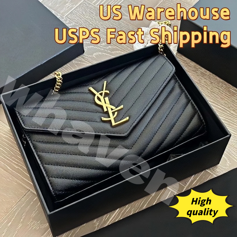 Luxury Designer Shoulder Bag Purse bags designer women bag crossbody designer bags cross body bag yslpurses Luxury designer Chain Letter handbag 10A high quality