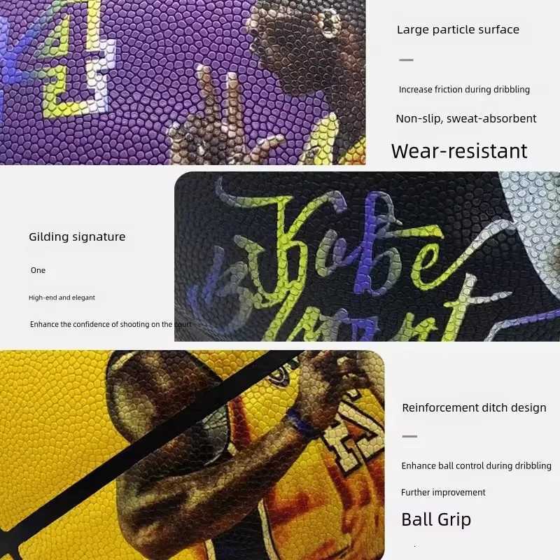 High Quality Anti Slip Basketball Ball Size 7 PU Material Outdoor Indoor Men Women Training Match Balls GiftW251115