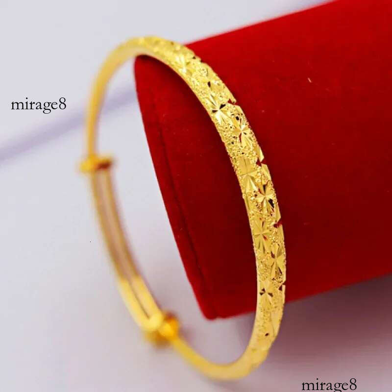 Shop Same Style 9999 Bracelet Fashion Dragon Phoenix Chengxiang AU750 Real Gold Solid 5D Adjustable Birthday