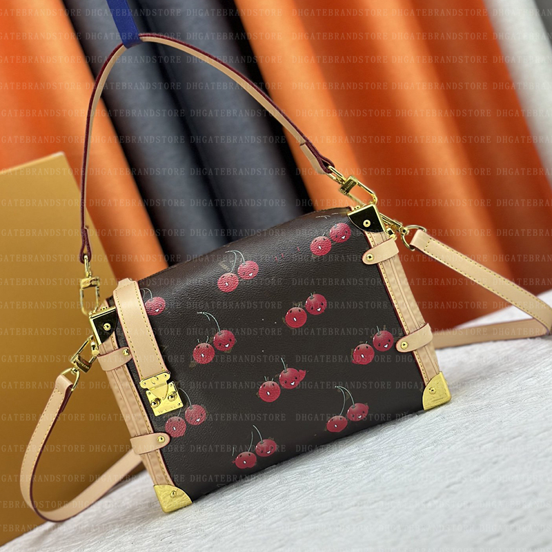 7A Designer Shoulder Bag Fashion Man Women Stylish Cherry Denim Tote Bag Shell Bags Box Bags