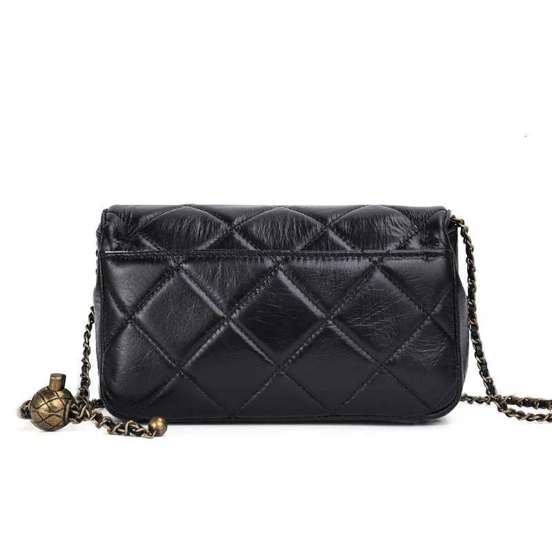 Bag women real leather summer shoulder chain bag womens bag new small golden ball bag diamond chain messenger bagW251115
