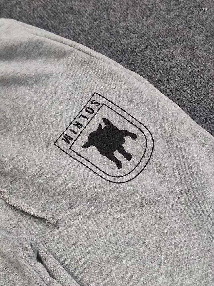 Men's Pants Y2K Retro Harajuku Double Embroidered Waist Print Sweatpants Hip Hop Goth Clothes Fashion Wide Leg Baggy Streetwear Unisex