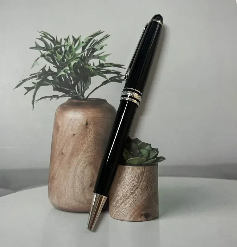 black resin MB Ballpoint pen 163# Mesterprice National RollerBall fountain pen used for writing office supplies gifts 250415