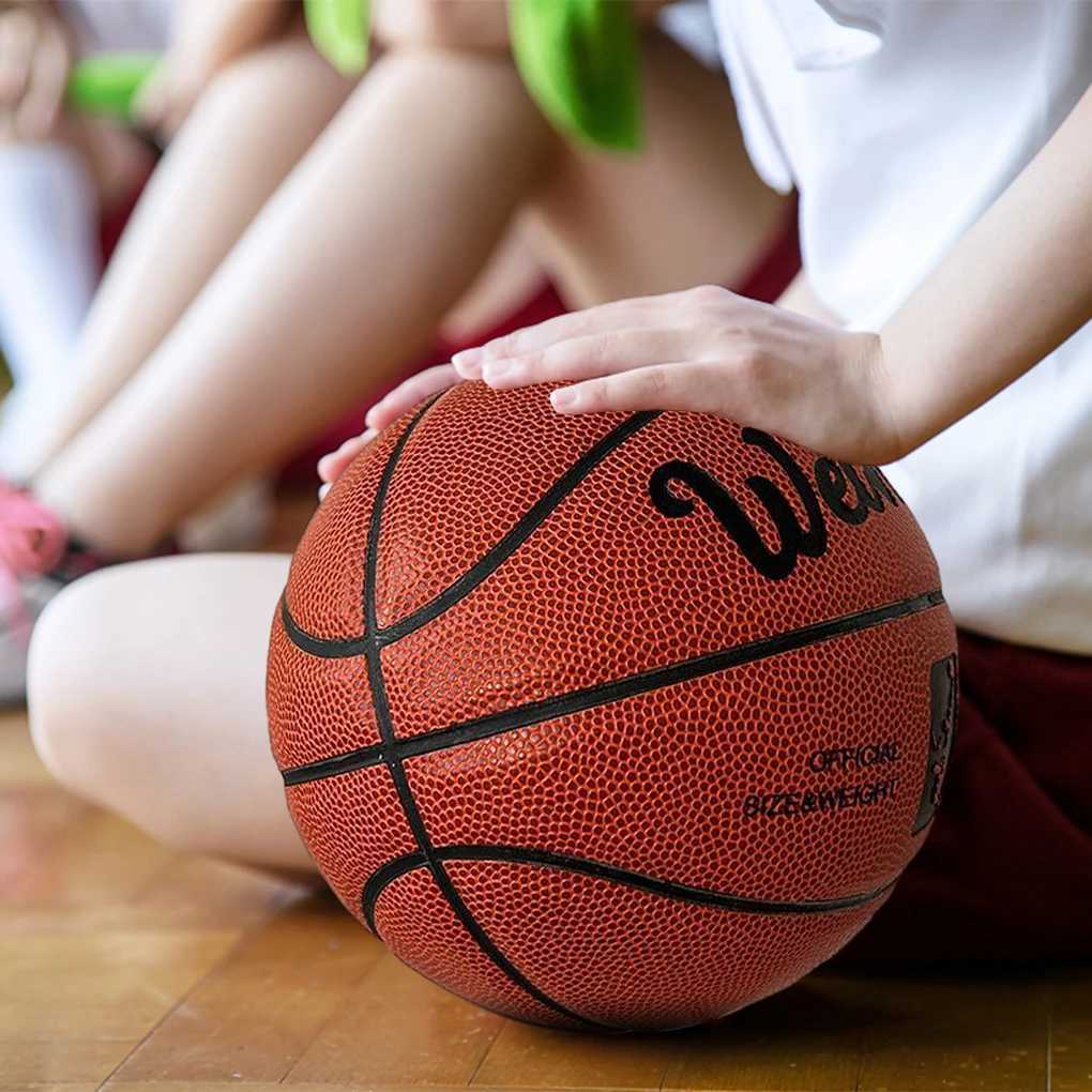 High Quality Basketball Ball Size 7 PU Leather Indoor Outdoor Match Training Inflatable Basketball Sports GameW251115