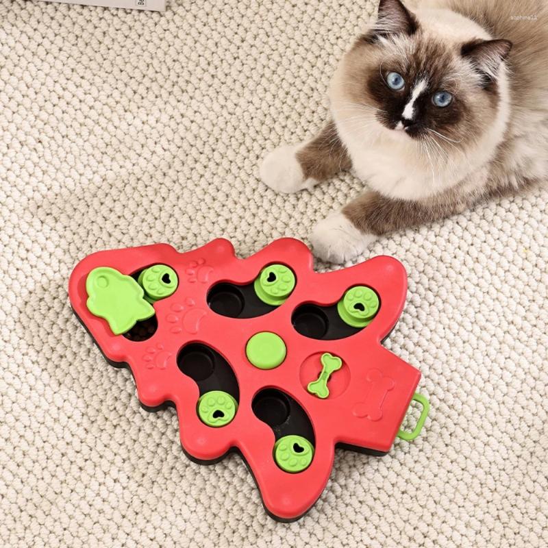 Update Durable Dog Sniffing Puzzle Toys High-Quality Non-Slip Slowly Feeder Food Tray Intelligence Pet Dispenser For Cat Puppy