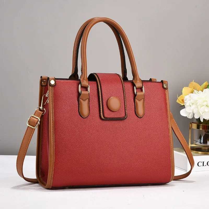 Luxury Designer Women Shoulder Bags High Quality Pu Leather Handbags Purses Daily Commuter Tote Bag New Trend Tote Bags SacW251115