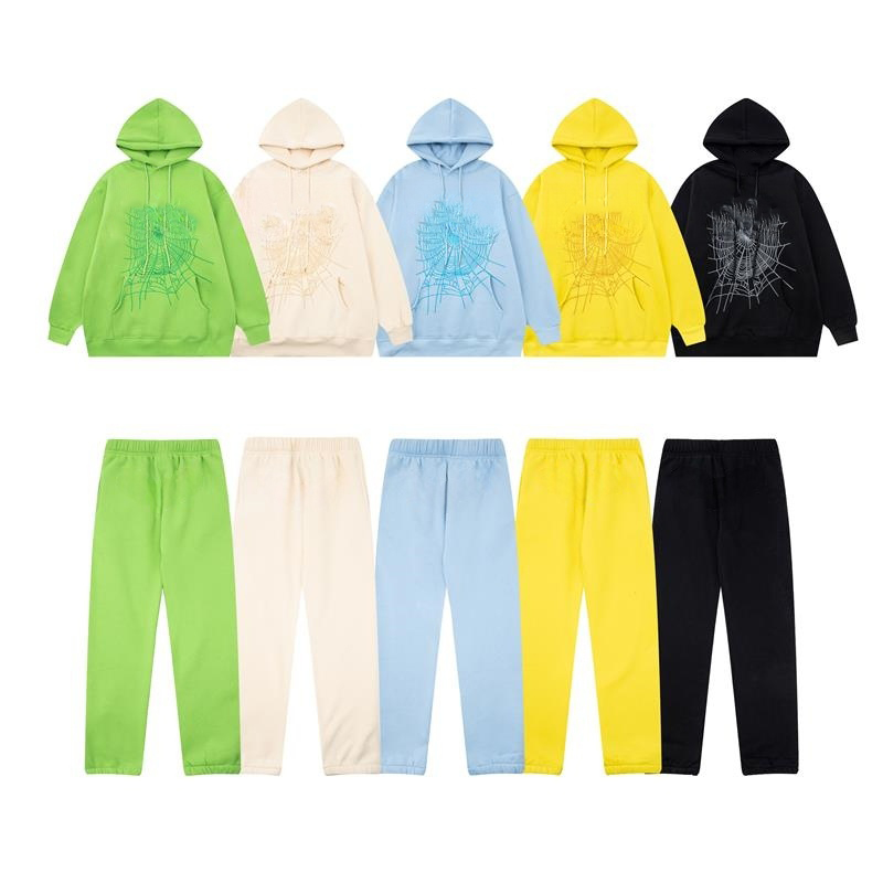 Hoodie Mens Designer Hoodie for men Sweatshirts Hoody Women Pink Hoodies Hip Pop Tracksuit Fashion Colorful Print Pullover Net Pants Suit Trousers