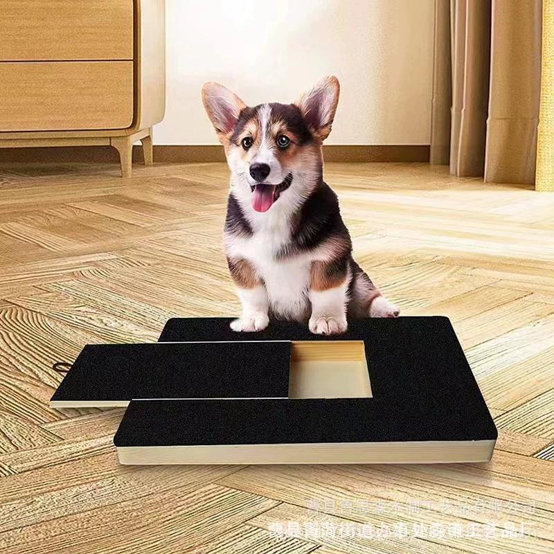 Update Dog Nail Scraper Pet Supplies Sandpaper Solid Wood Pull-Out File Board Toy Stuff