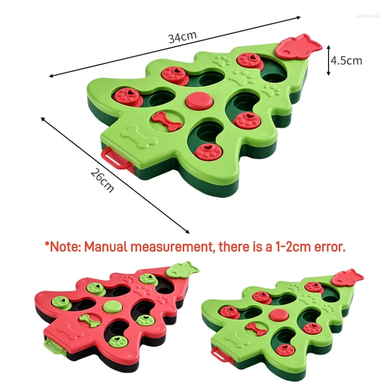 Update Durable Dog Sniffing Puzzle Toys High-Quality Non-Slip Slowly Feeder Food Tray Intelligence Pet Dispenser For Cat Puppy