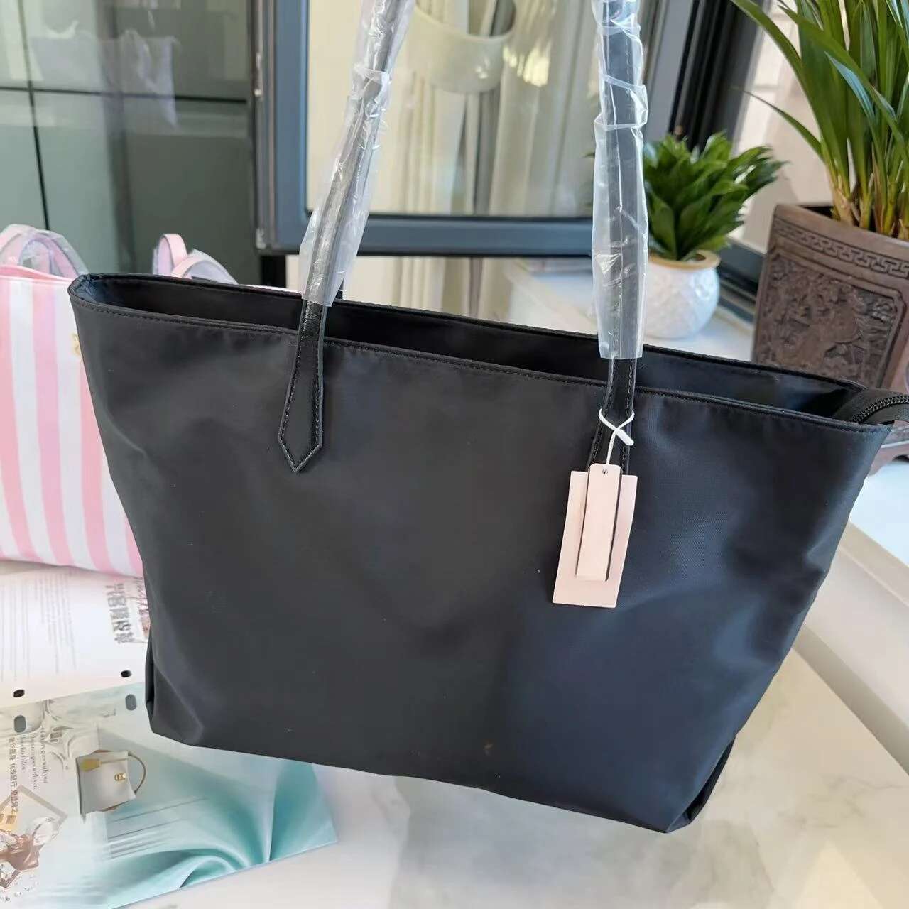 TOTE New Fashion Women's Ladies Shoulder Bags Casual Large Capacity Beach Handbag Shopping Bag