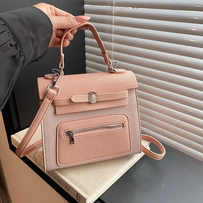 Luxury Parisian Crossbody Bag - Unique Retro Leather Messenger Purse With Letter Elegant Commuter Shopper Large CapacityW251115