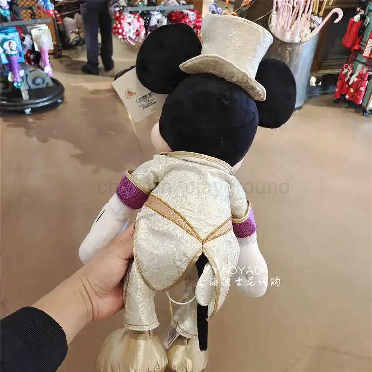 Disney Original Disney 5th anniversary cartoon Mickey Minnie stuffed toy doll birthday gift for girls W20250416