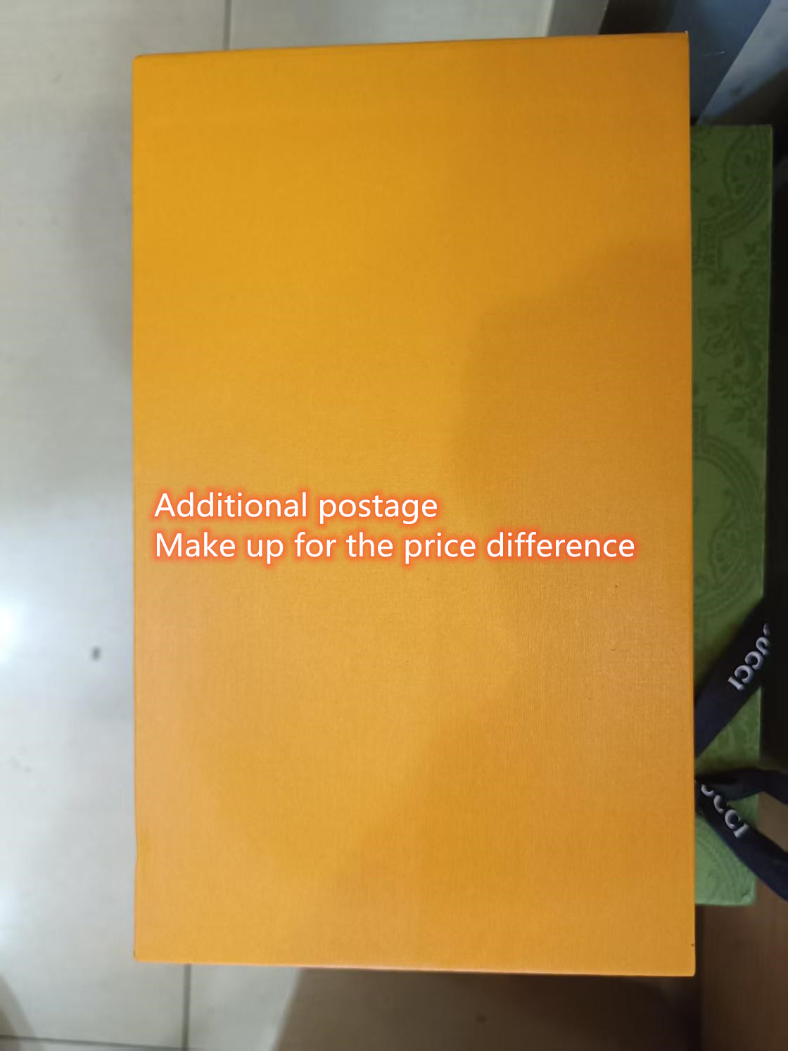 The fourth link Supplement the price difference or supplement the postage fee .