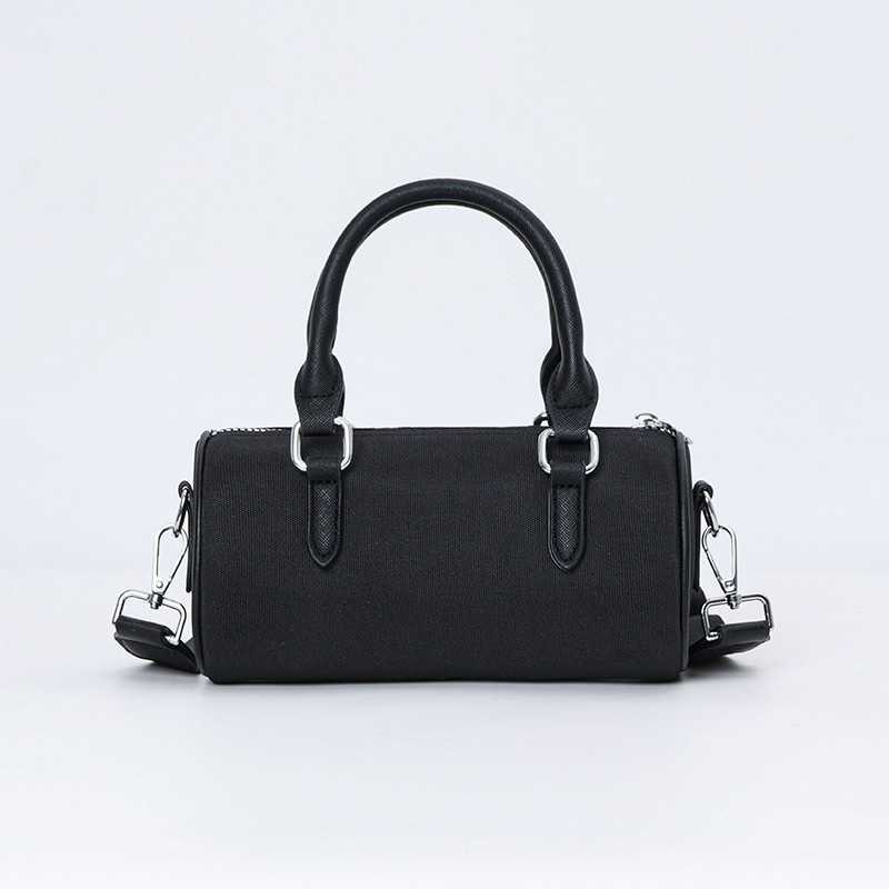 Fashionable hand-held pillow large capacity Boston versatile and trendy cylindrical shoulder crossbody bag for women bigclothfgg22