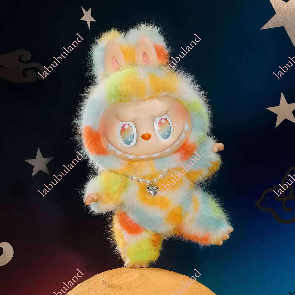 Arrival New Monster Popular Market Authentic Labubu Big Energy Series 37cm V3 Rock Universe Vinyl Plush Doll 100%