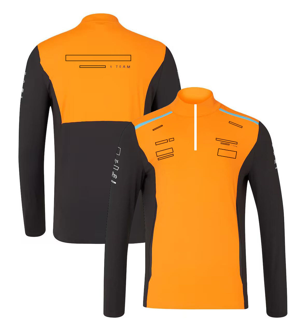 New F1 2024 Team Hoodie Men Formula 1 Driver Racing Hooded Sweatshirt Fans 1/4 Zip Midlayer Tops Unisex Softshell Jacket Sweat Gilet free s