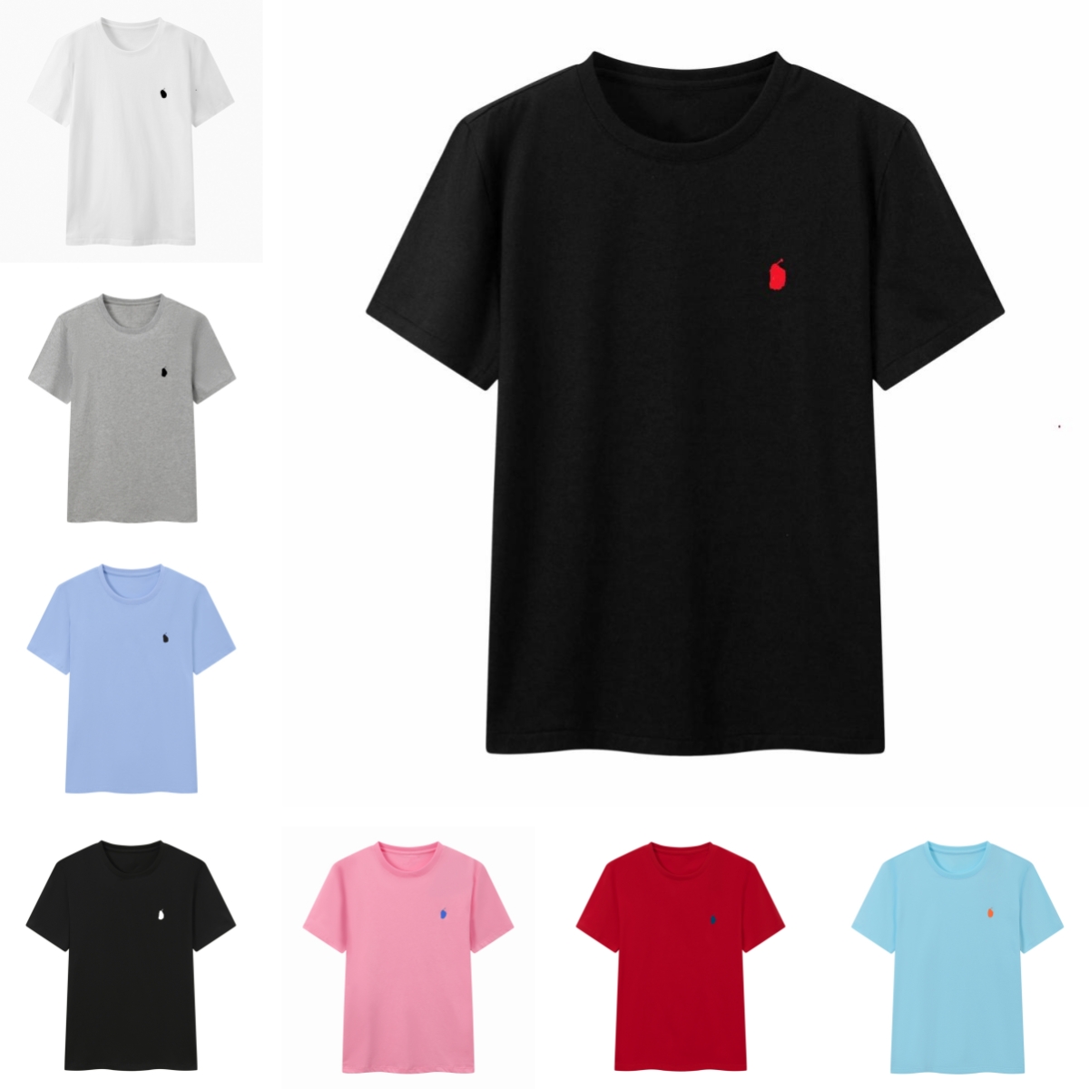 Men t shirt Designer women fashionable polo Shirt embroidery Chest logo t shirts Luxury business casual Summer short sleeve Pure cotton
