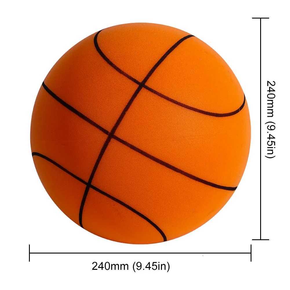 Mute Silent Basketball Diameter 18/21/24 CM Indoor Silent Skip Ball Squeezable Slient Child Sports Toy Game Bounce BasketballsW251115