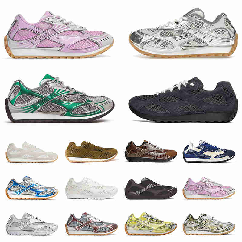 Orbit Sneaker Designer Shoes Men Women Silver White Black Green Pink Brown Blue Sports Sneakers Trainers D H Gate Dh gate