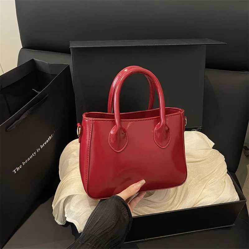 Simple Pu Leather Shoulder Bags for Women Solid Color Vintage Ladies Crossbody Bag Versatile Female Handbags Small Tote PurseW251115