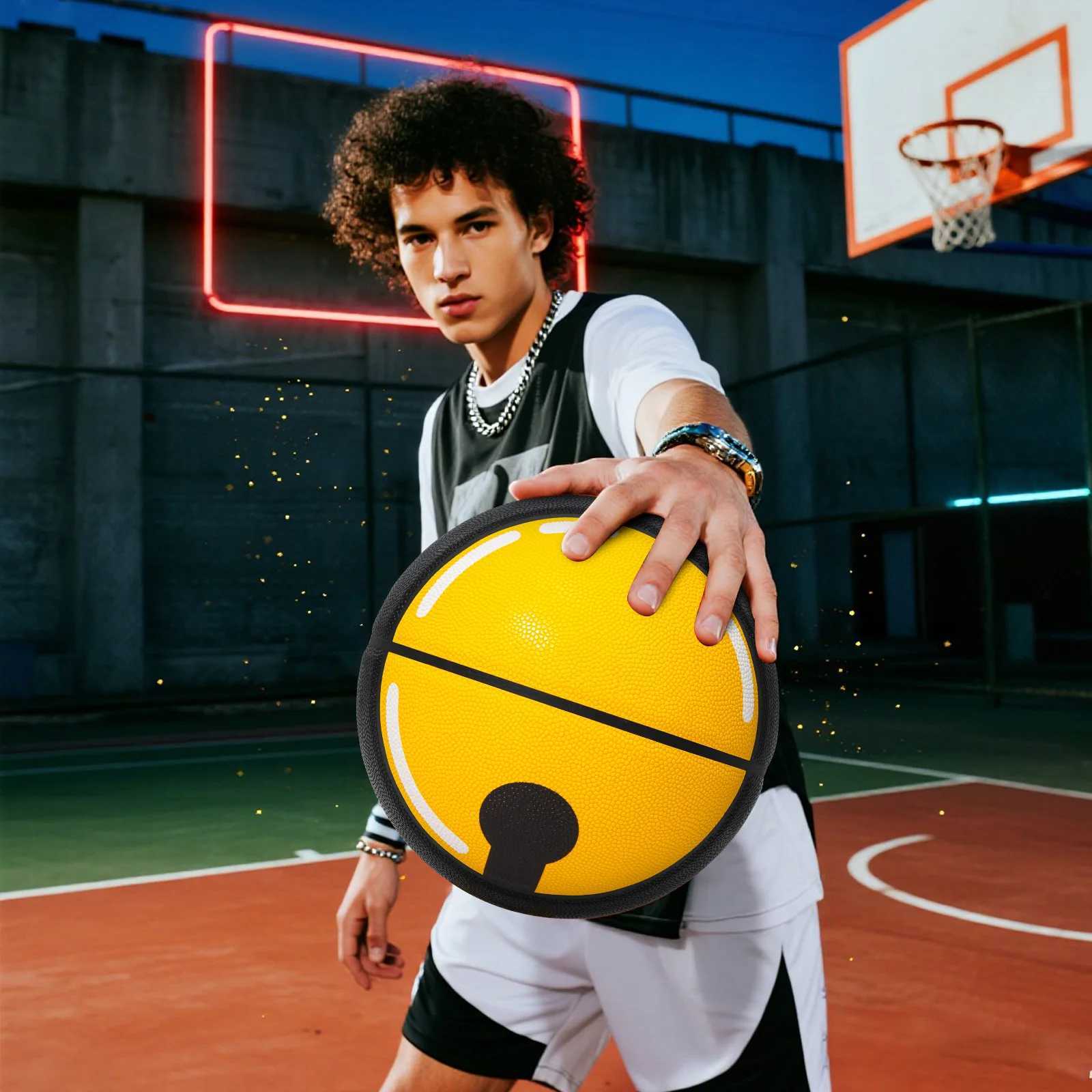 Kuangmi Street Basketball Size7 Game Training Indoor and Outdoor Standard Basketball for Youth and AdultsKMBB650AAW251115