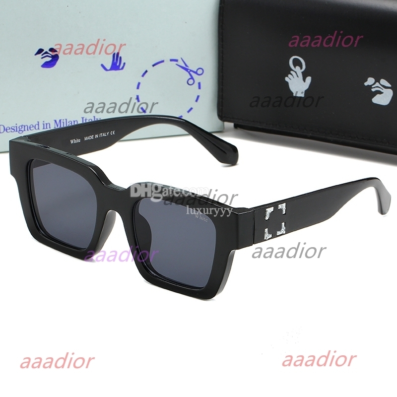 2025 off whitesun luxury Oval sunglasses for men designer summer shades polarized eyeglasses vintage sun glasses of women male sunglass offwhitesunglasses HHAC